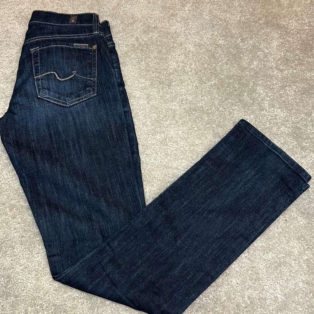 7 For All Mankind Straight Leg Jeans